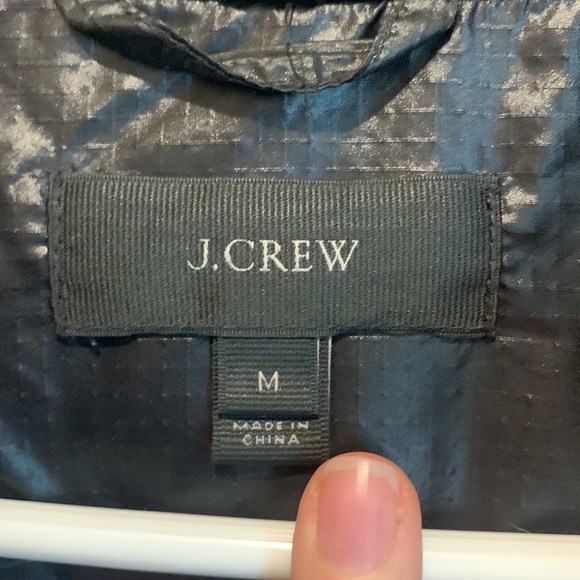 JCrew Black Down Puffer Jacket / Coat - Picture 6 of 7